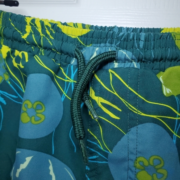 Garnet Hill boys swimsuit with lining Jellyfish Size 10 - Picture 3 of 7